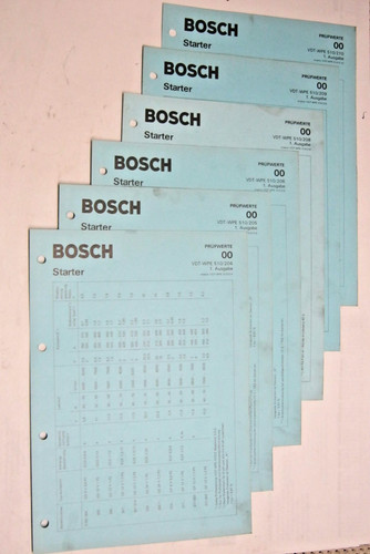 Bosch classic prüfwerte - bosch,