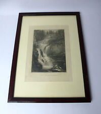 Stahlstich 19 Jh. der