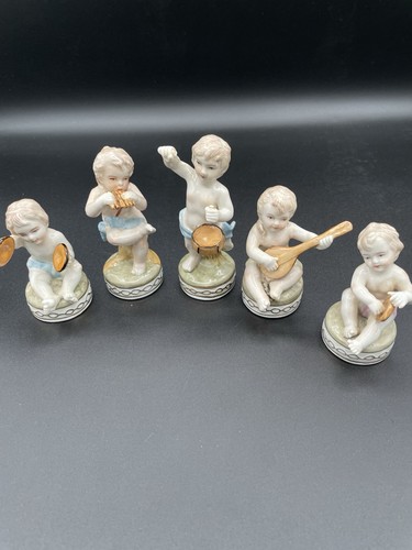 Porzellanfigur kinder - 5x,