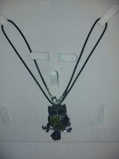 Damen Halskette Eule Neu