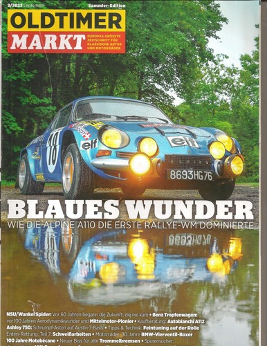 Oldtimer markt heft 2023 - oldtimer-,