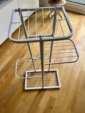 Metall Blumentreppe Pflanzen Regal Blumenständer Blumenregal Garten Balkon Weiß