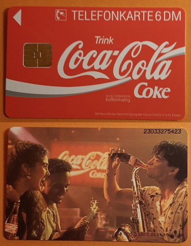 Telefonkarten coca cola - telefonkarten,