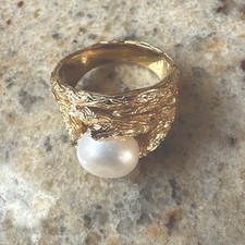 Ring Silber 925 vergoldet