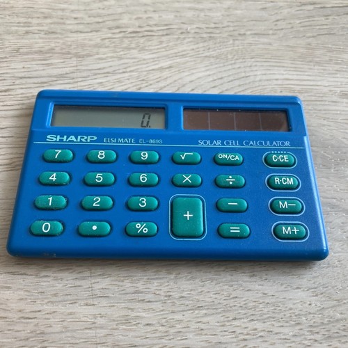 Calcolatrice sharp elsi - calcolatrice, mate