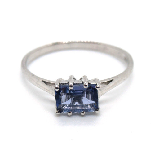 Schöner solitär ring 925 - solitär,