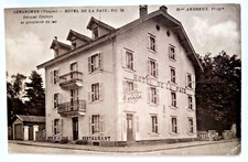 AK Gérardmer (Vosges) - Hotel de la Paix (Hotel des Friedens) 1940