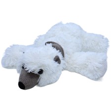 Eisbär mit Halstuch, liegend Kuscheltier 35cm Gebraucht