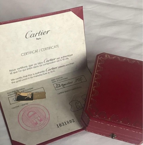 Vintage cartier diamant 18k - cartier,