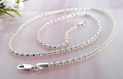 Kugelkette silber 925 damen - silber,