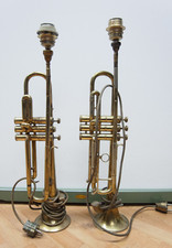 2 alte Trompeten ca. 1920 als