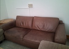 vintage sofa leder