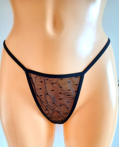 Sexy string schwarz - s,