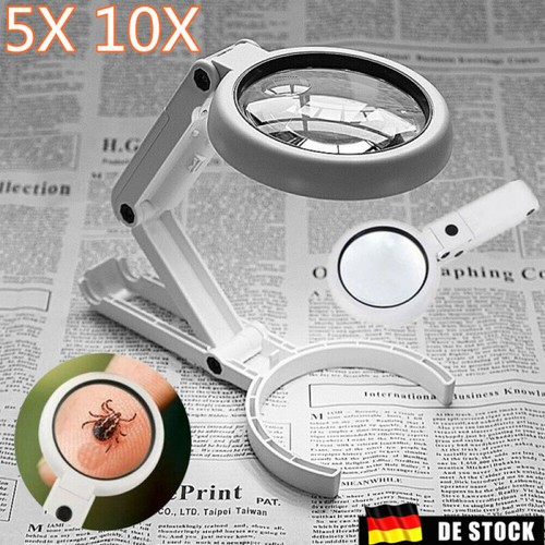 Lesehilfe lupe 10x mit 8 - 10x,