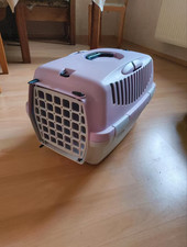 Pink graue Katzenbox