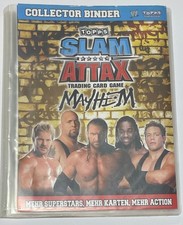 WWE Topps Slam Attax Mayhem Album fast komplett 223/224