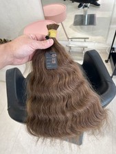 48cm 155gram Slawisch Naturhaar ~ Schnitthaar für Extensions Echthaar #157