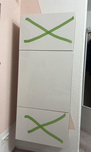 Besta wandschrank - 1x,