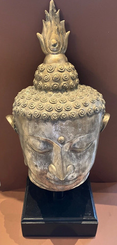Budda kopf thailand bronze - budda,