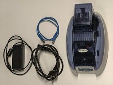 EVOLIS Tattoo Rewrite RW 2 MAG ISO 300 DPI ID Card Printer USB Network POS + PSU