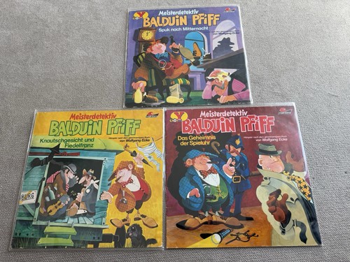 Hörspiel lps balduin - 3x,