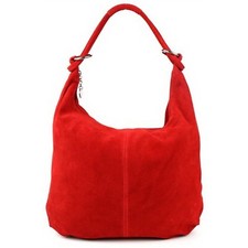 ITALY ECHT WILDLEDER HANDTASCHE BEUTELTASCHE SCHULTERTASCHE HENKELTASCHE SHOPPER