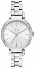 DKNY Damen Silber Armband Uhr