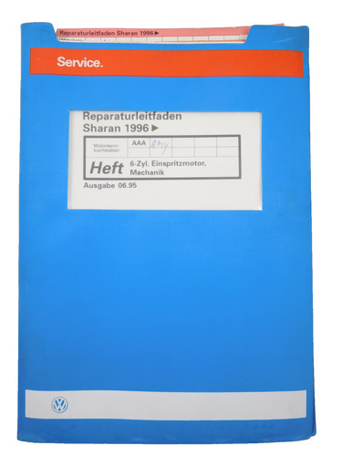 Reparaturleitfaden sharan i - reparaturleitfaden, vw