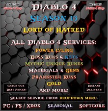 Diablo staffel - ✨diablo, 4✨staffel