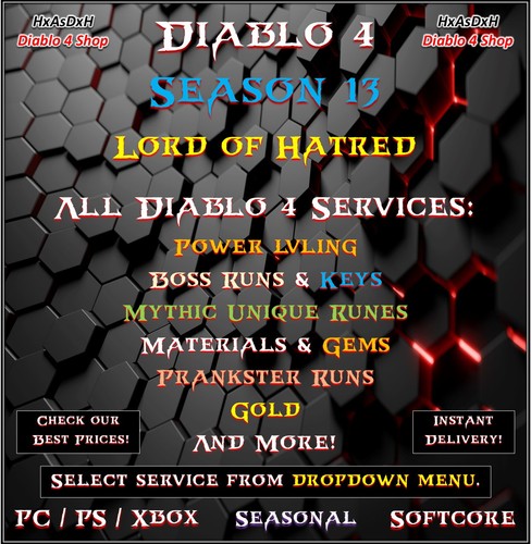 Diablo staffel - ✨diablo, 4✨staffel