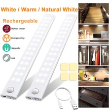 USB Sensor LED Unterbauleuchte Küche Schranklampe Nachtlicht mit Bewegungsmelder