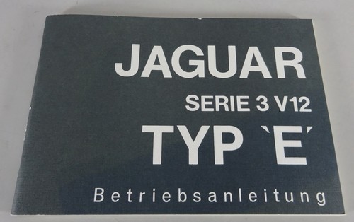 Betriebsanleitung jaguar - betriebsanleitung,