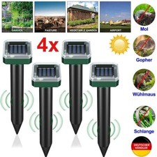 4X SOLAR MAULWURFSCHRECK