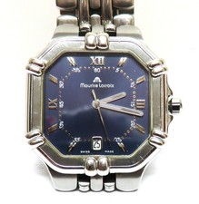 MAURICE LACROIX CALYPSO Quarz Herrenuhr 95569 - 4706 - Stahl, Schweiz