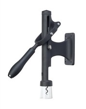 BarCraft Deluxe Wandmontierter Edelstahl-Weinflaschenöffner mit Hebelwirkung