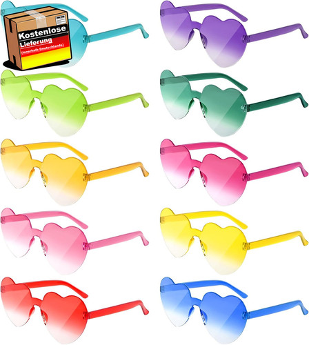 Herzsonnenbrille damen randlos - herzsonnenbrille,