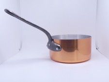 Kupfer Kasserolle Set Stieltopf Kupfertopf DM 16 cm Made in France Frankreich