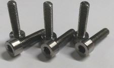 10 x Titanium Grade 1 Schrauben / Screws DIN 912   M5 x 19