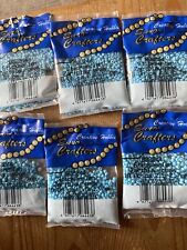 Rocailles Stickperlen Zartblau