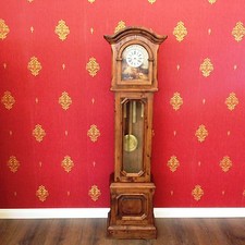 Voglauer Anno 1600 Uhr Braun Bauernuhr Pendeluhr Standuhr Landhaus Holz 