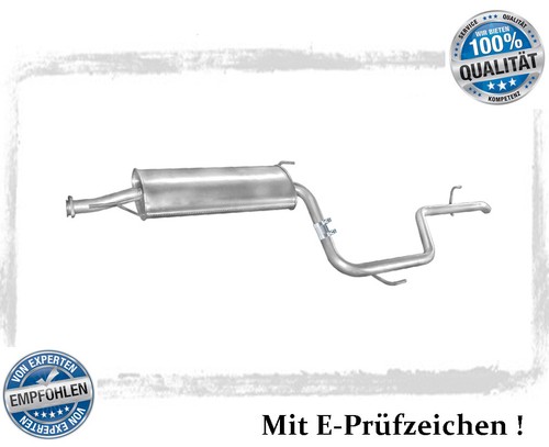 Endschalldämpfer für