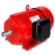 EBERTH 400V Elektromotor 4 kW Drehstrommotor aus Aluminium 3-Phasen