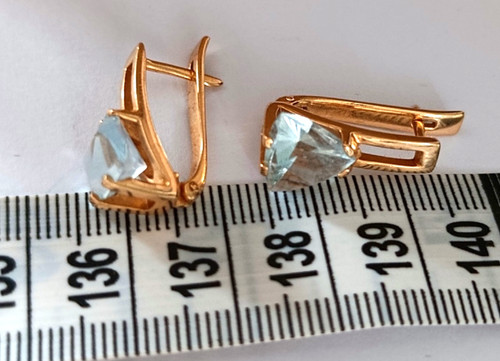 Ohrringe gelbgold 14k - 585, echt