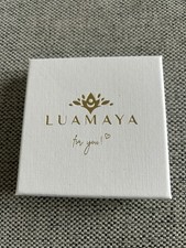 Luamaya Kette Gold Flower Tile Necklace Schachteln NEU