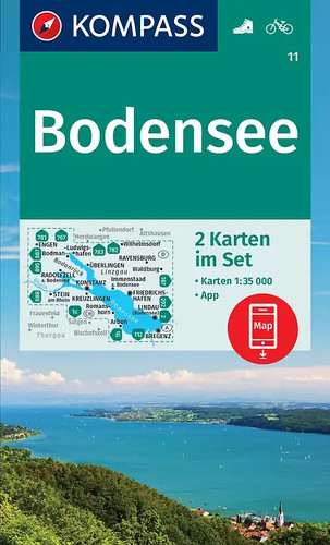 Kompass wanderkarten set - kompass, 11