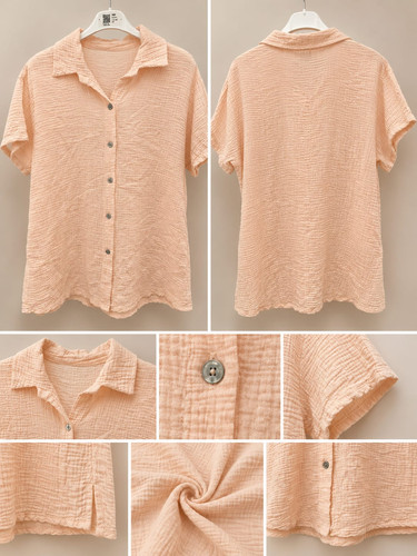 Musselin bluse damen baumwolle - damen,