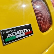 3D Emblem Logo Fiat Abarth 124