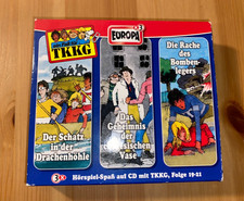 TKKG - Die 7. Box - Folgen 19 20 21 - TOP Hörspiel CDs inkl. Drachenhöhle