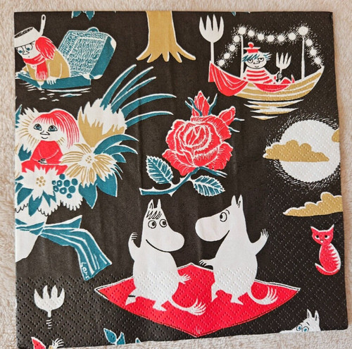 Servietten moomin magic - 3, ~