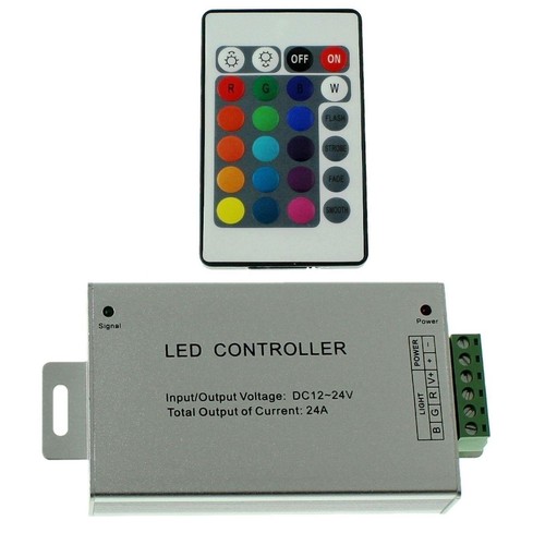 Rgb led 24key - rgb, controller